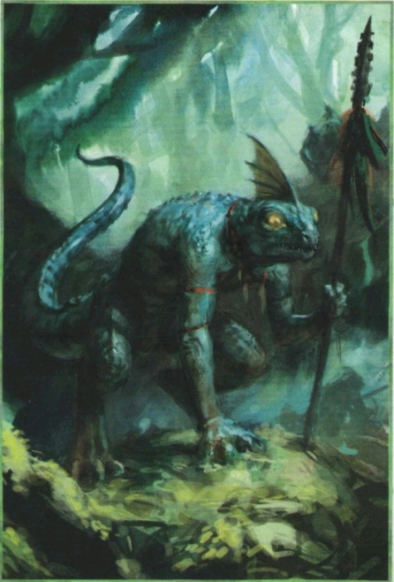 中古战锤:蜥蜴人兵种