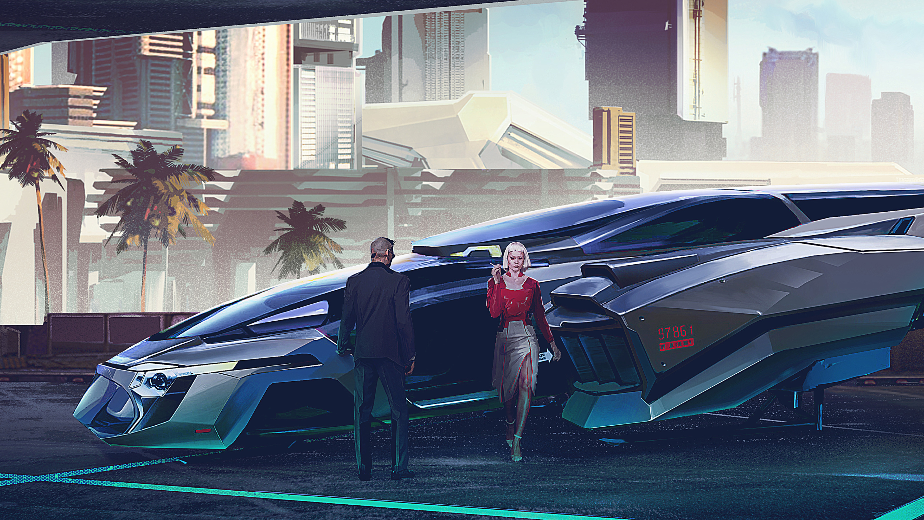 4k赛博朋克2077反乌托邦世界官方壁纸十五连发收藏