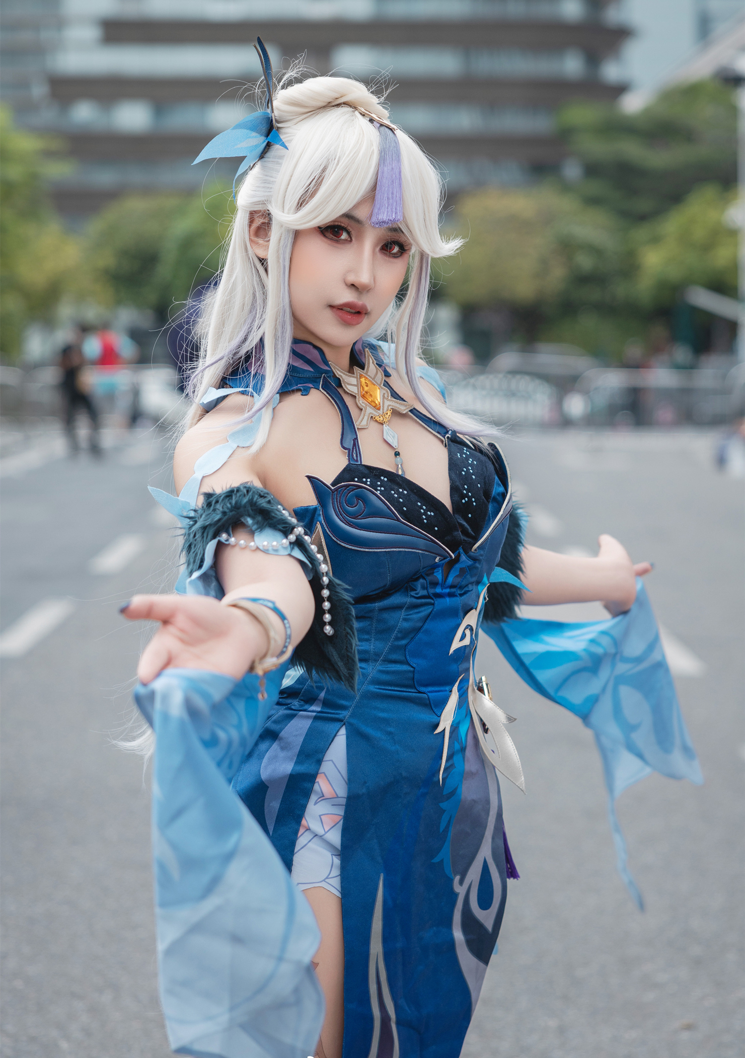 懵懵懵白日梦原神凝光cosplay4