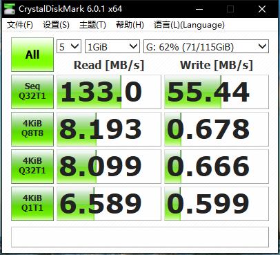0.usb 3.0的理论传输速度约为625mb/s,当然实际情况下的速度只有150