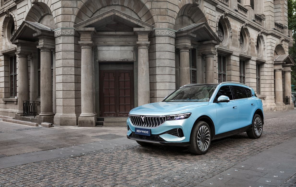 86万元 岚图free纯电城市版正式上市"岚图free拥有纯电和增程电动两种