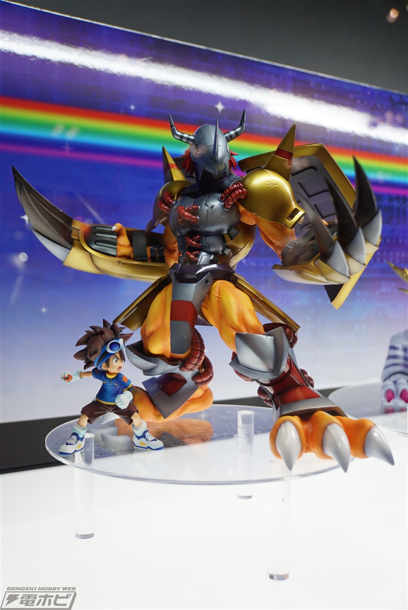 megahouse《数码宝贝》八神太一&战斗暴龙兽 手办展示