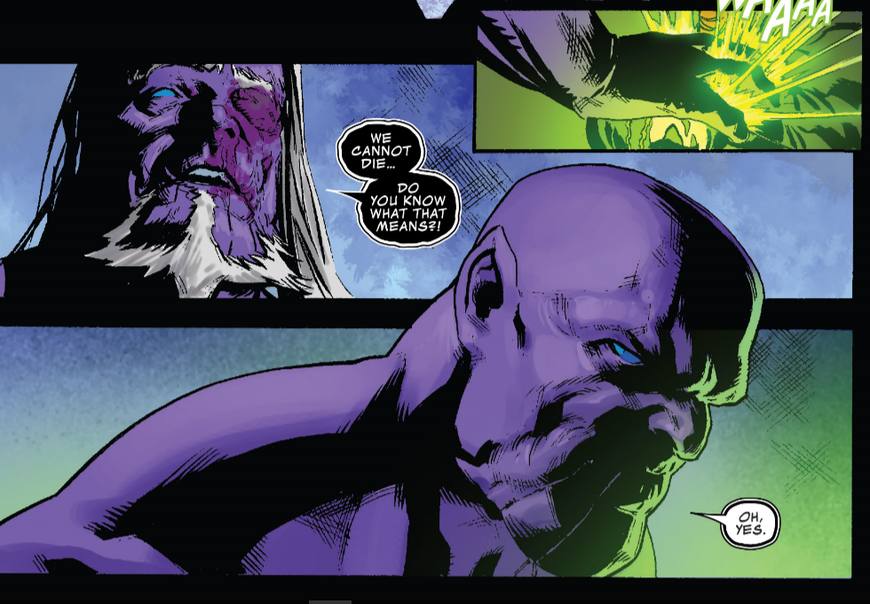 《灭霸》死亡女神归来,帝王灭霸大战年轻灭霸