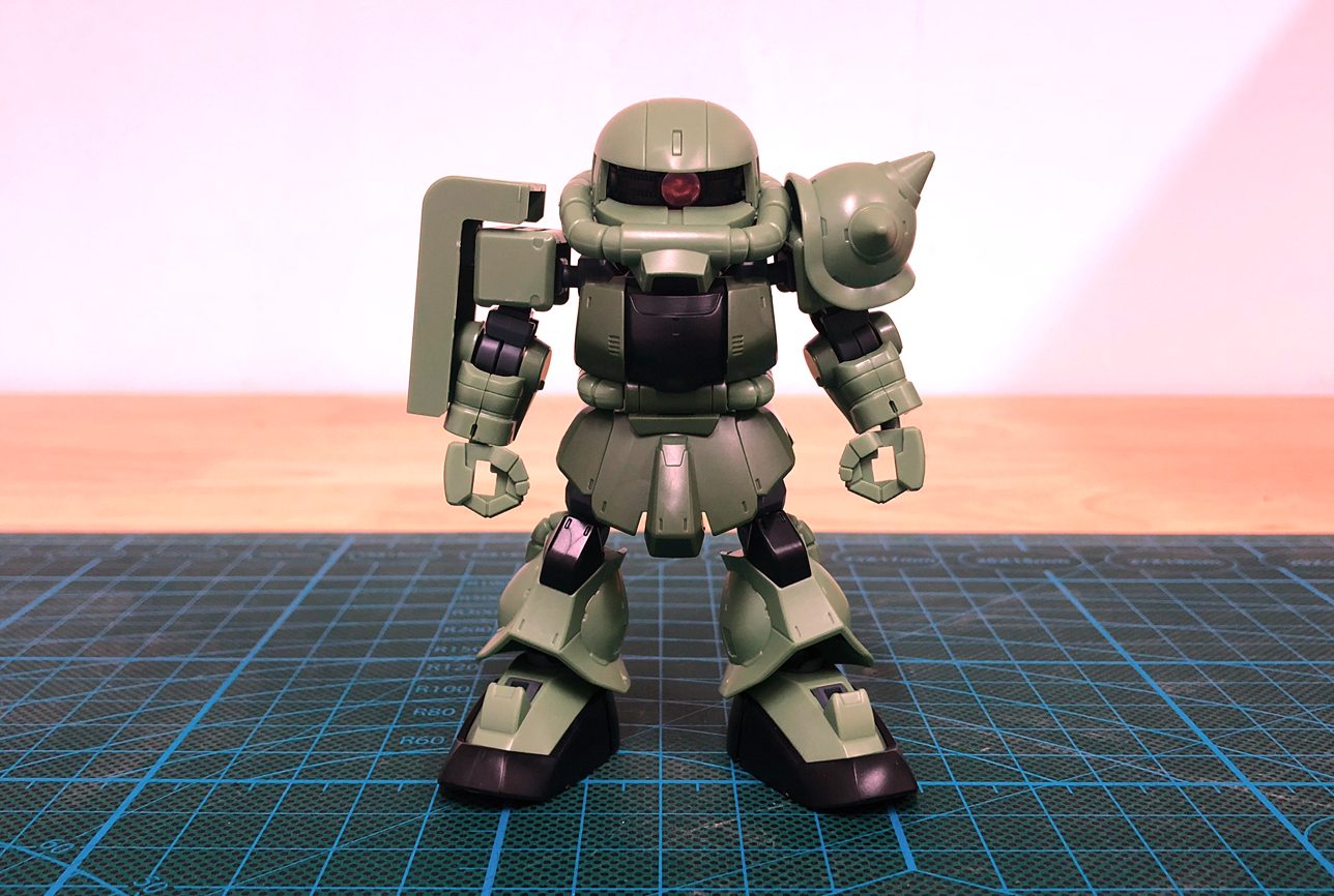 【评测】是男人就要开扎古!SDCS扎古Ⅱ\/CS骨