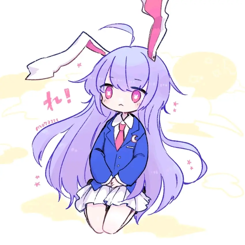 東方projectの圖649鈴仙優曇華院因幡 哔哩哔哩
