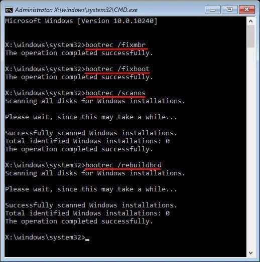Win10 winload efi 