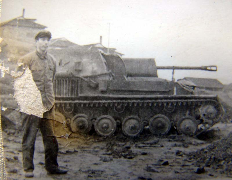 原解放军的SU76M自行突击炮 哔哩哔哩