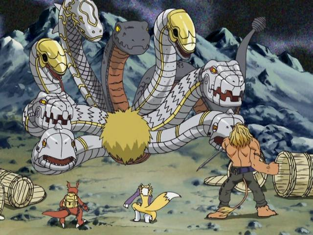 大蛇兽(八歧大蛇兽) オロチモン orochimon