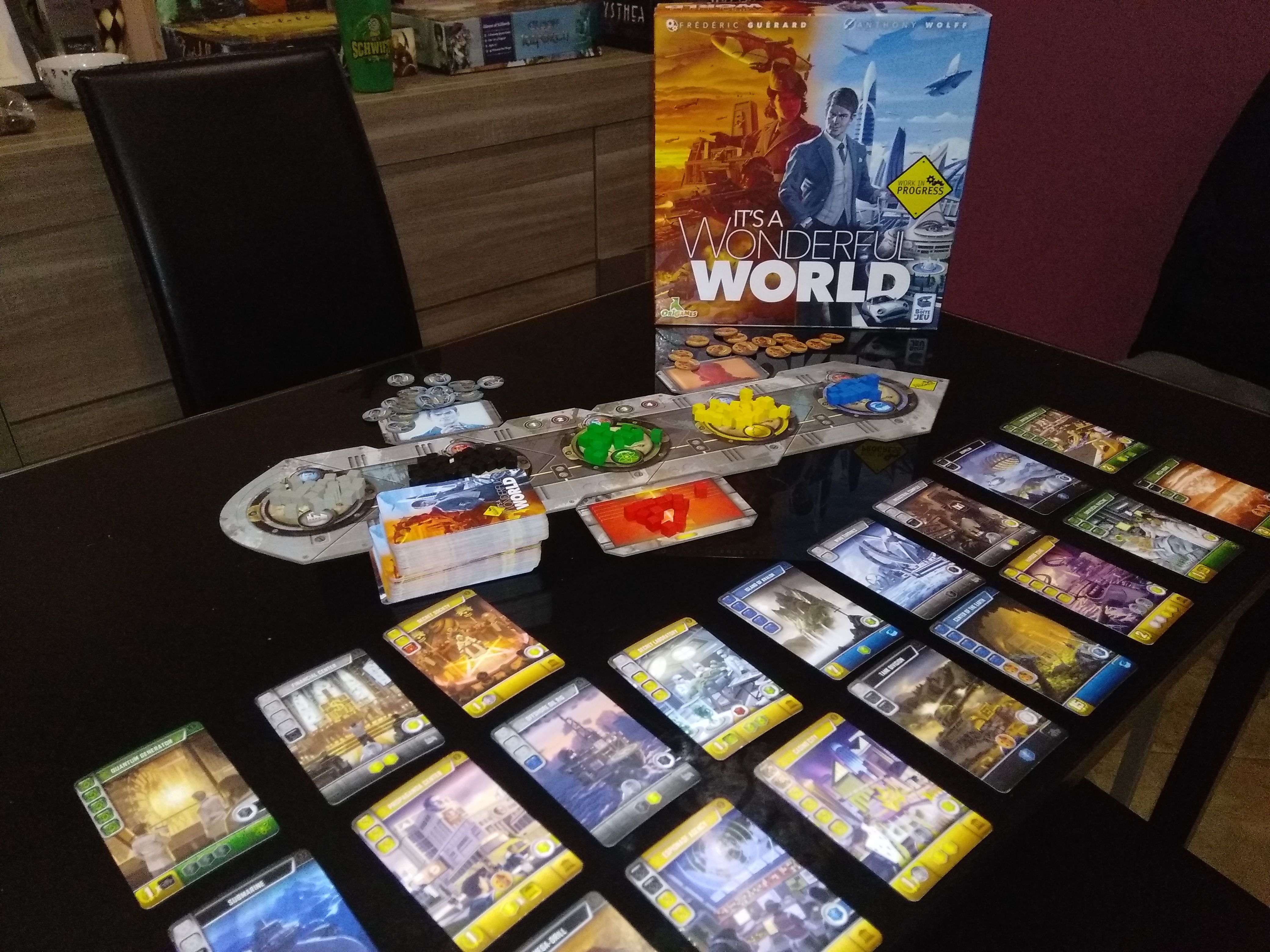 美丽新世界（It's a Wonderful World）桌游测评：化身为资源管理大师，打造属于自己的 哔哩哔哩