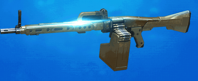 弹夹容量:35/70 描述:在性能优秀的ak12的基础上加装了刺刀,降低了后