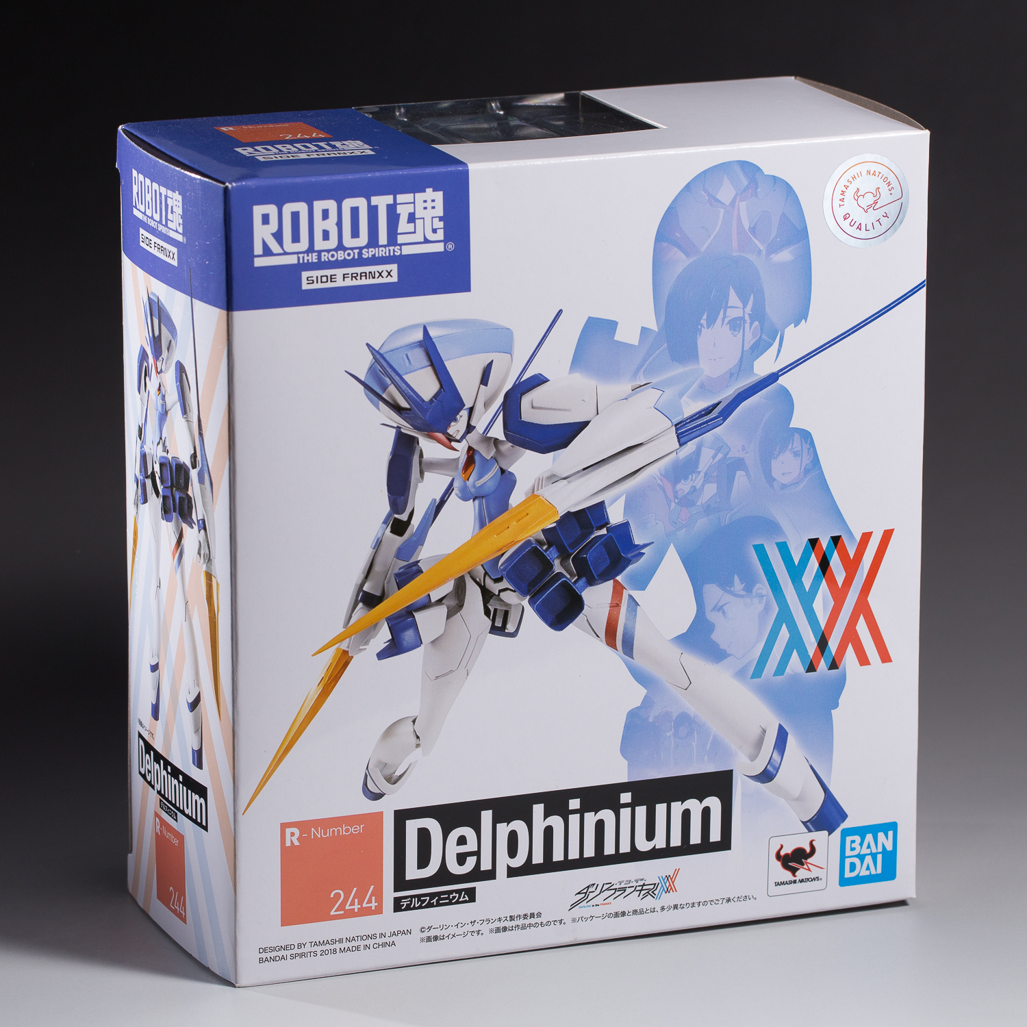 评测万代robot魂darlinginthefranxx翠雀号