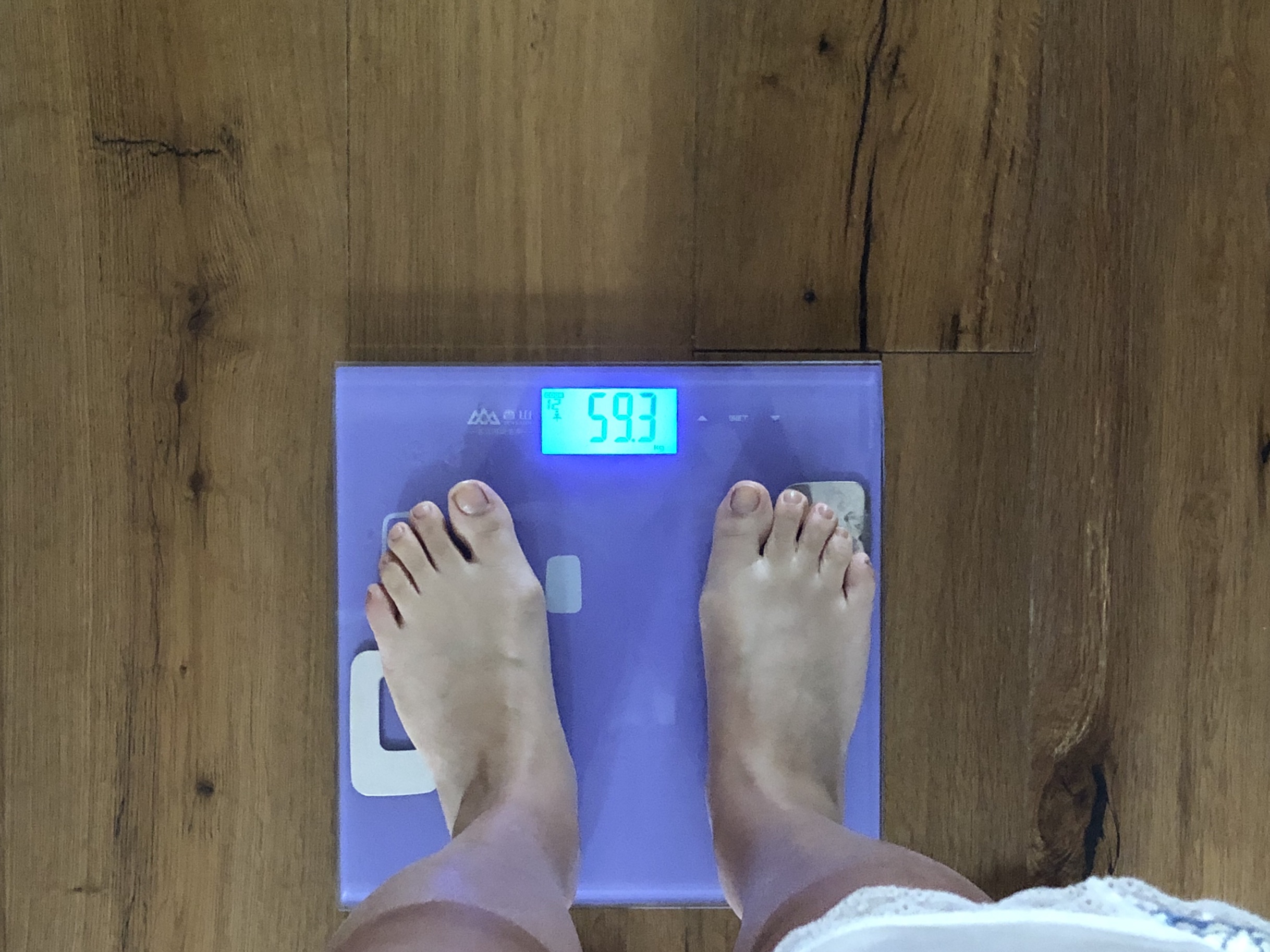 减肥day24 今年的目标:50kg以内(^ω^)(10/10记录)