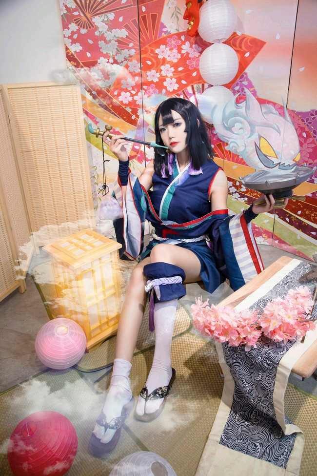 cos丨阴阳师-烟烟罗:祝大家情人节快乐