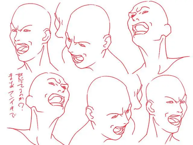 如何画好人物的头部透视 其实方法很简单 把握这个要点即可 哔哩哔哩