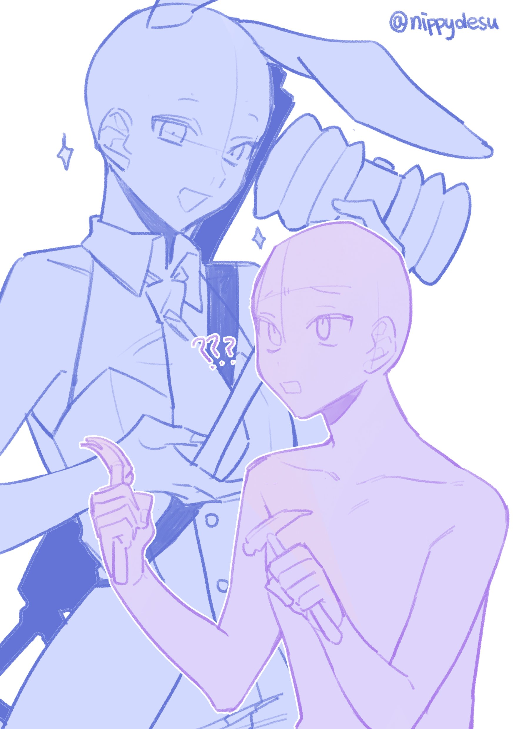 【板绘临摹】滴滴~兔兔队长,正在待命!「线稿模板」 - 哔哩哔哩