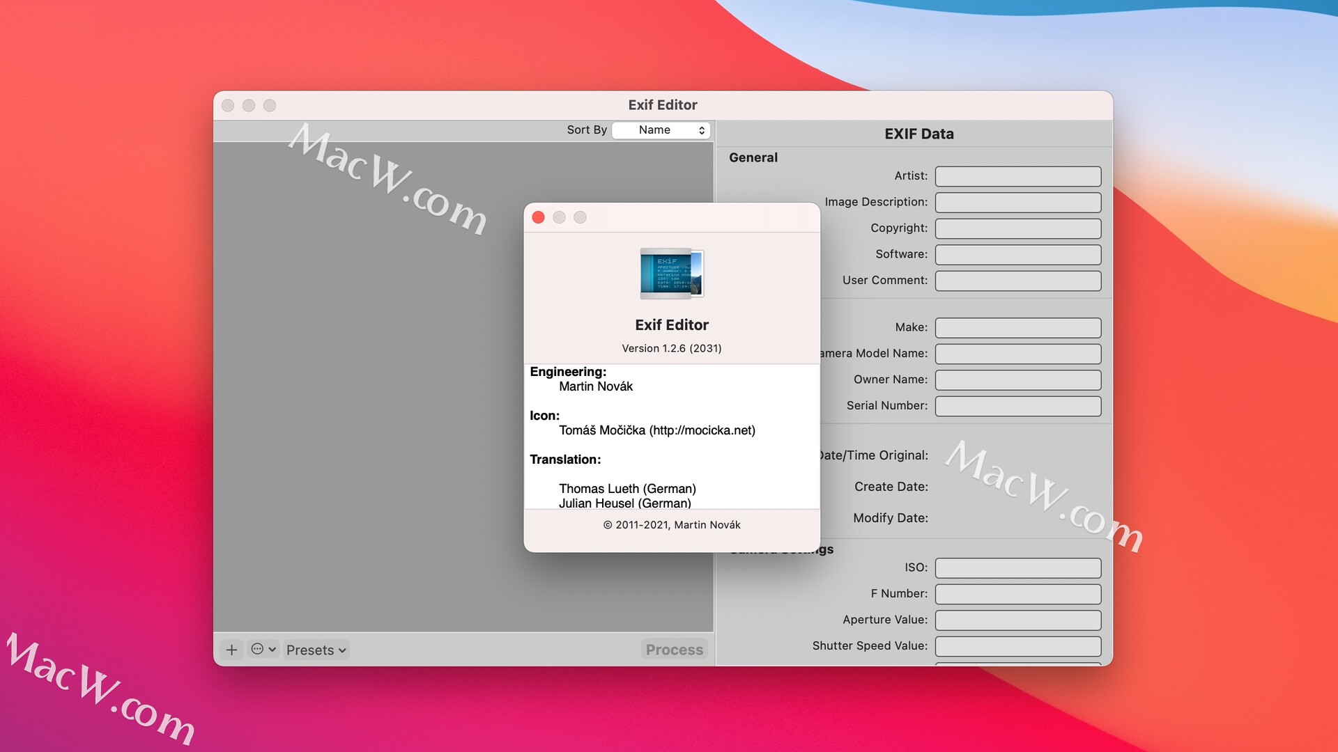 Exif Editor For Mac(图像EXIF编辑器)v1.2.6激活版 - 哔哩哔哩