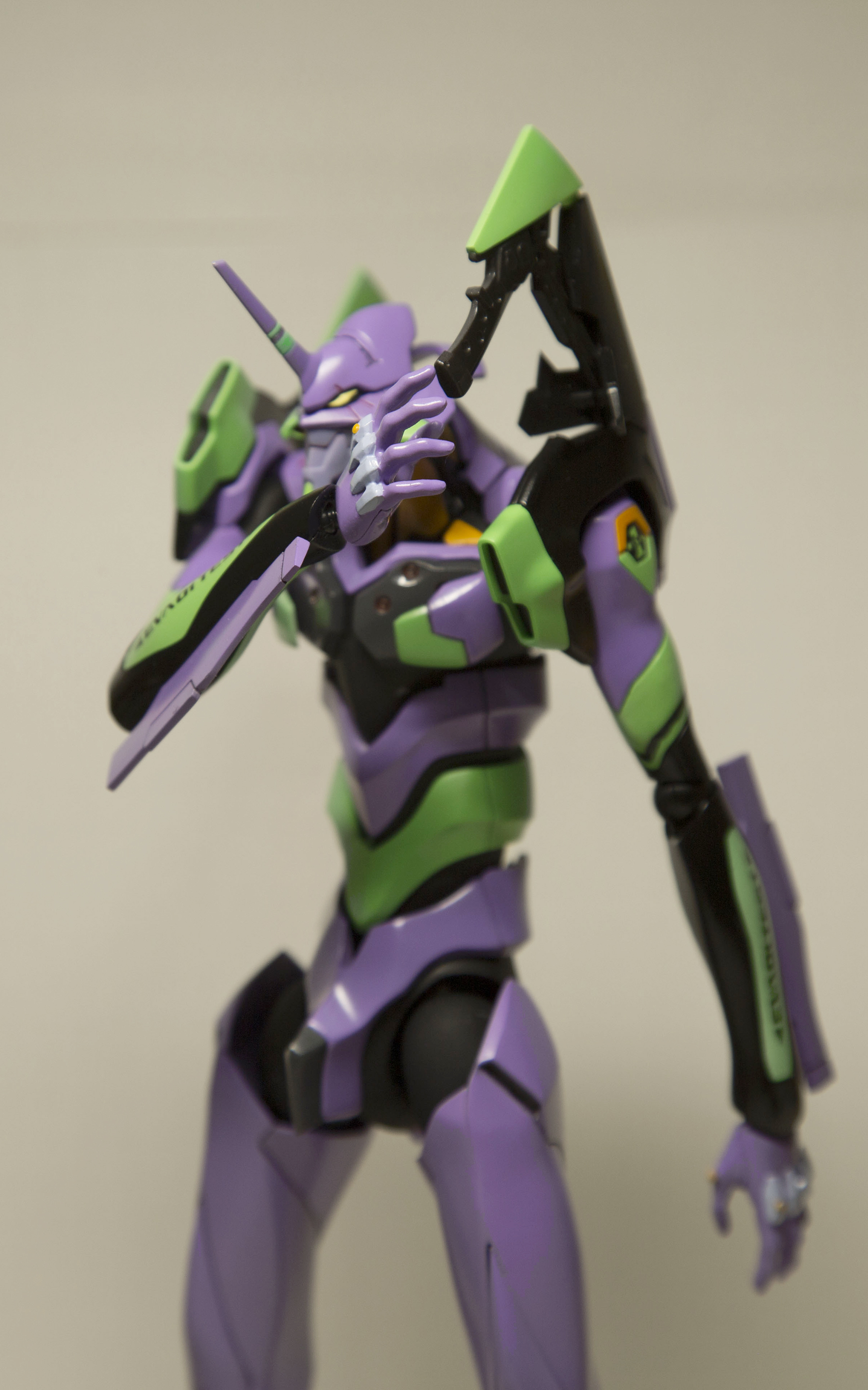 寿屋eva 1/400初号机 喷涂拼装制作分享