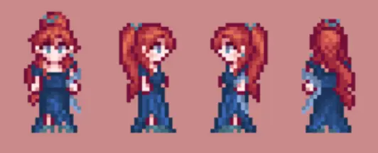 四小瓜 星露谷物语stardew Valley女性人物模组 Mod 分享 内含大量图片 哔哩哔哩