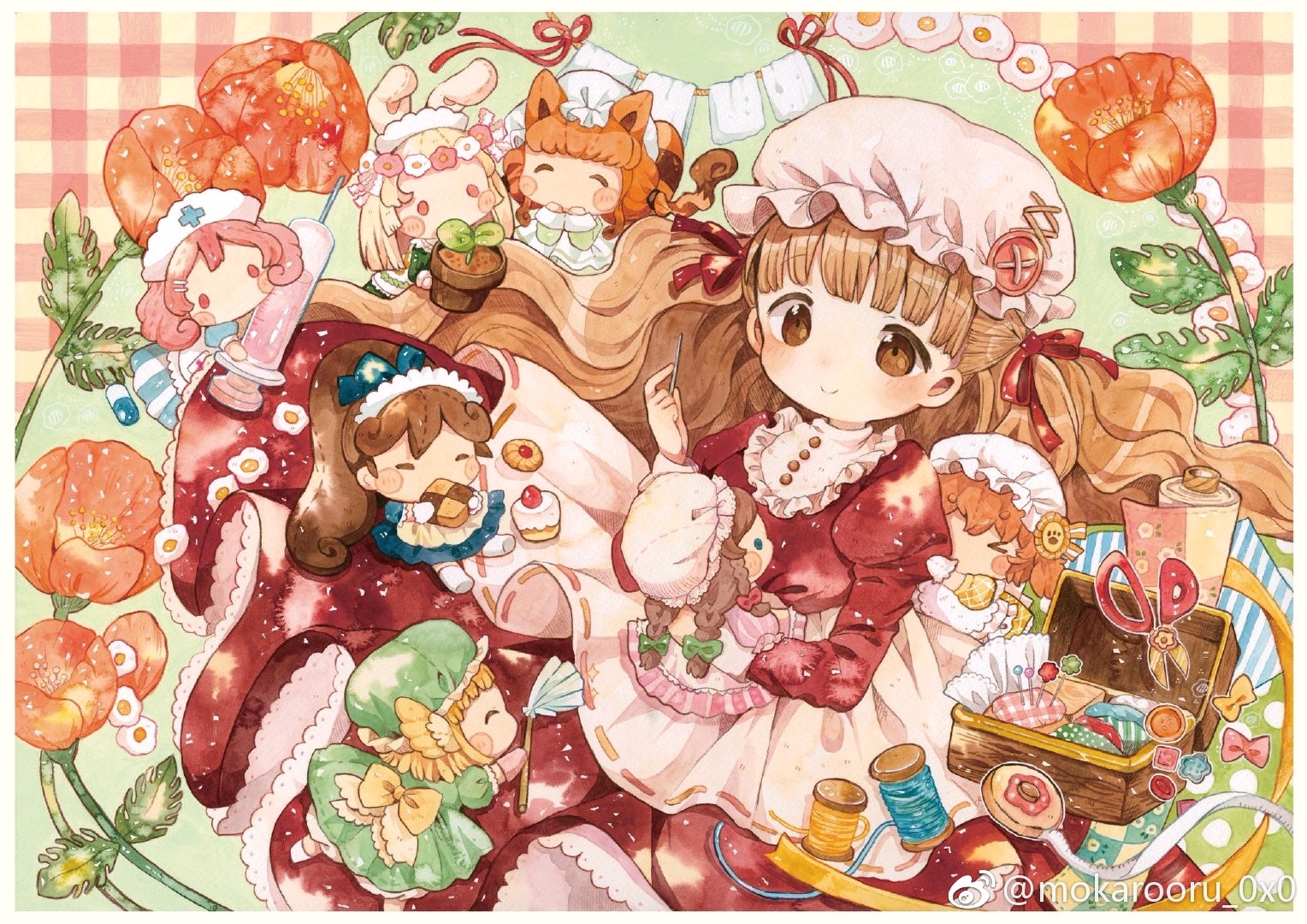 画师推荐画师mokarooru作品分享57期