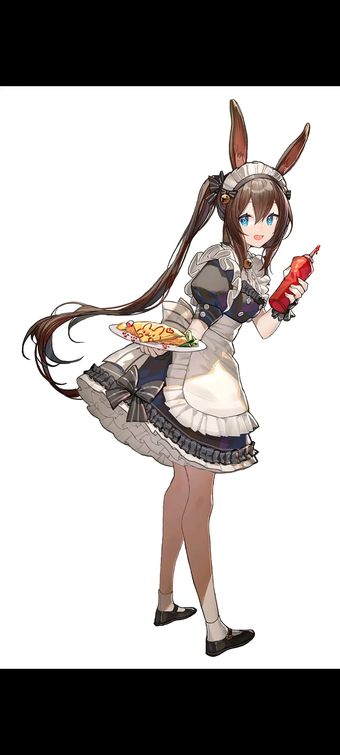 明日方舟外派任务阿米娅霜叶立绘初稿