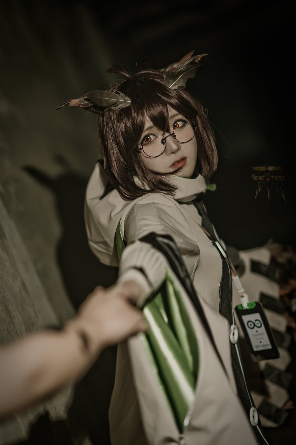 《明日方舟》赫默cosplay(转载)