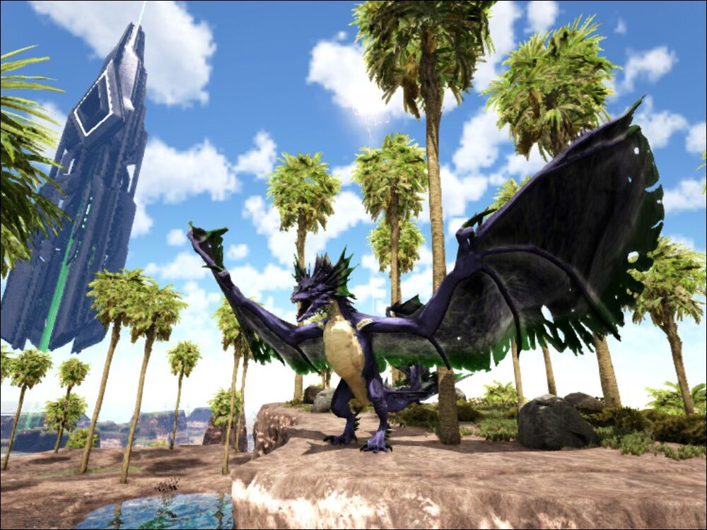 方舟生存进化模组生物介绍 - 中式电视墙图片大全 客厅 - 实验室设备