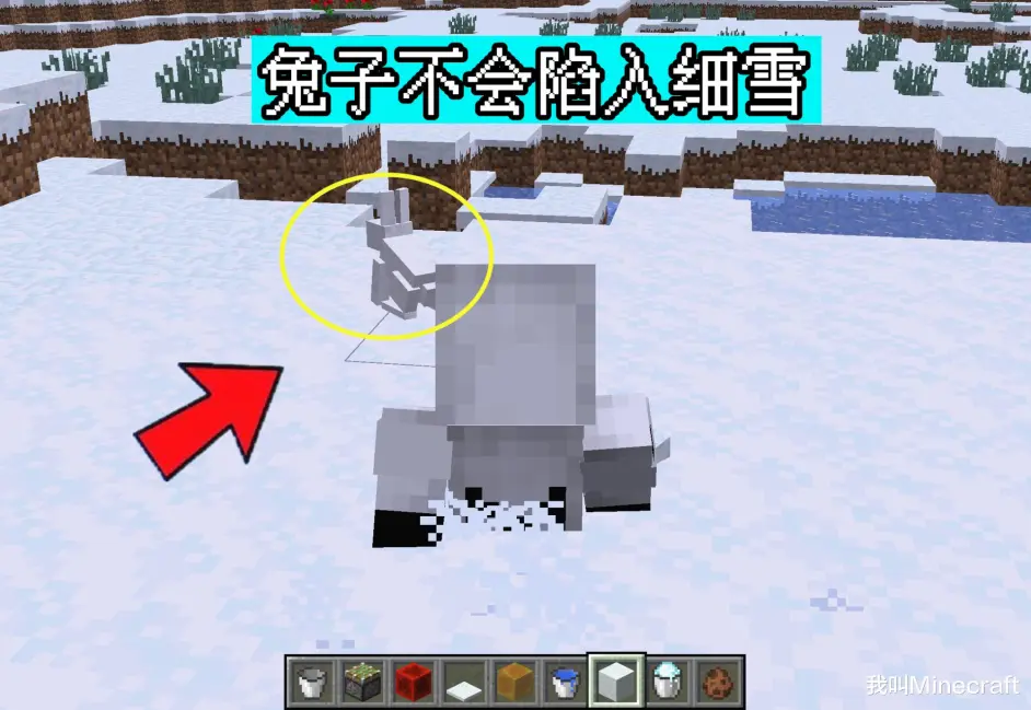 Minecraft 测试1 17 细雪 方块的13个特性 皮革甲总算有点用了 哔哩哔哩