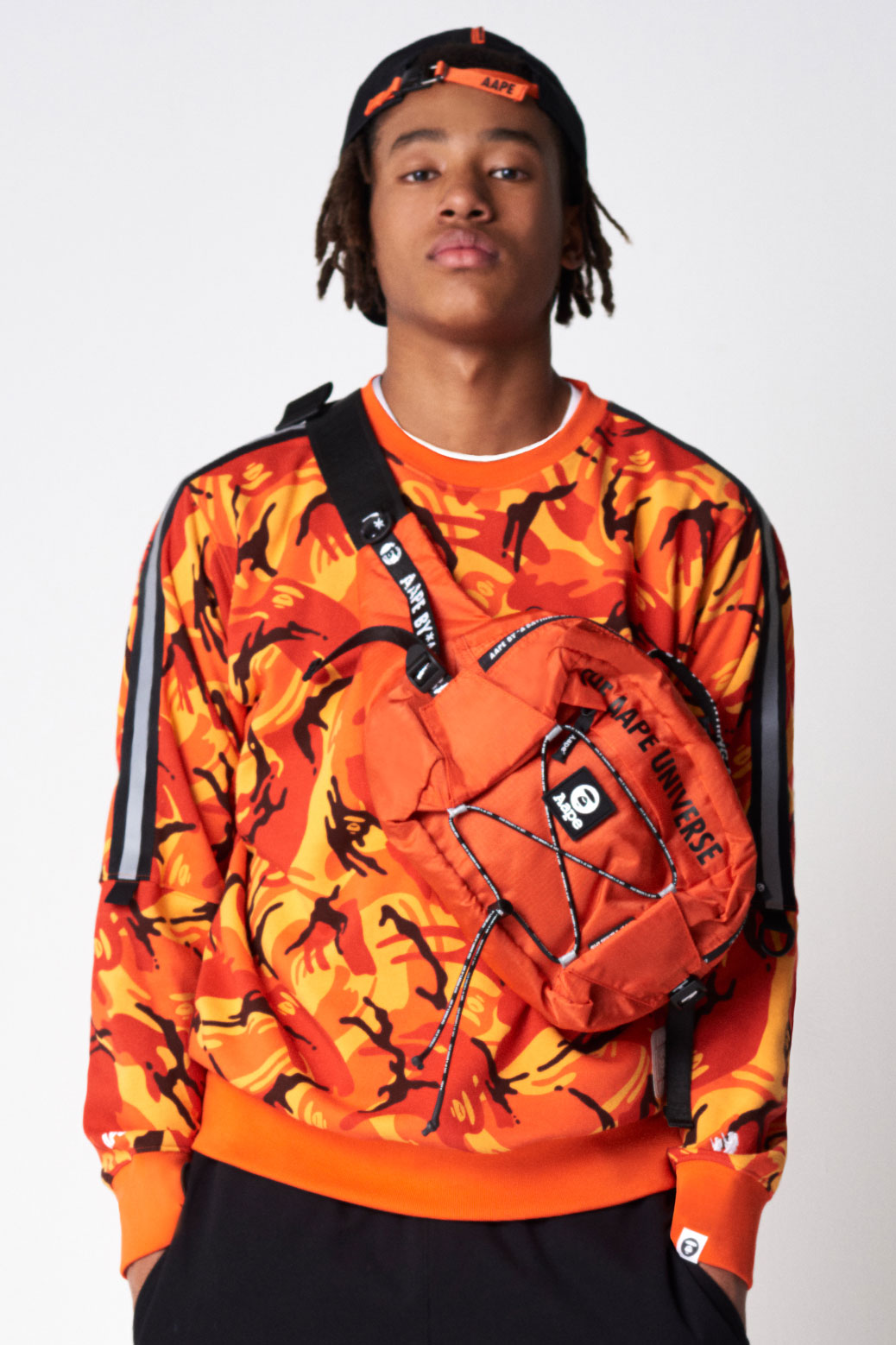 "aape公布2019春夏男装系列!以洛杉矶的街头文化为灵感?