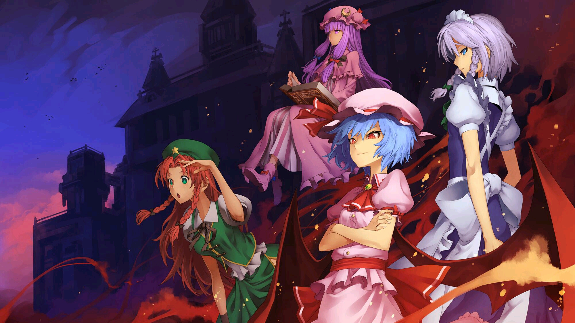 ベスト 紅魔館壁紙 Hd壁紙画像の家