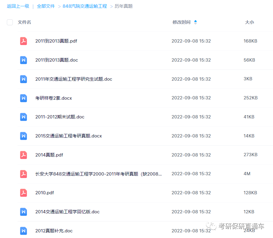 长安大学848交通运输工程学考研真题 - 哔哩哔哩