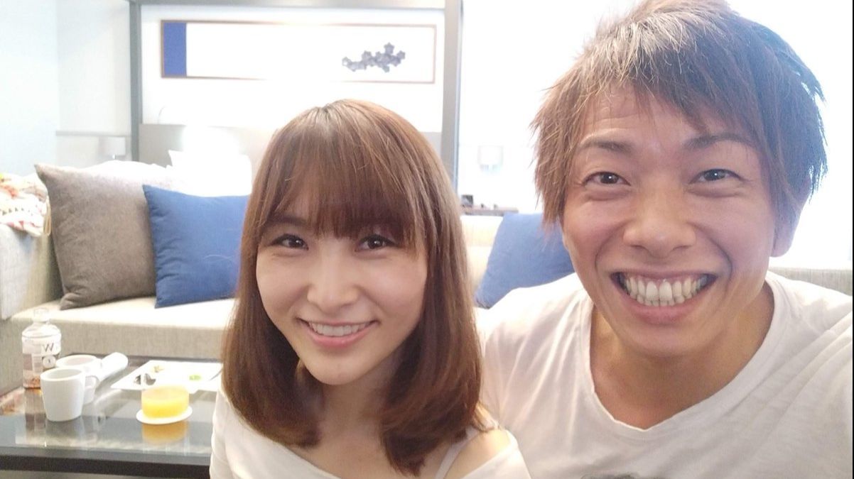 新婚快乐 清水健和美女作家伊藤春香结婚了 哔哩哔哩