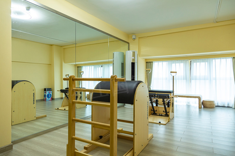 杭州普拉提瑜伽馆设计公司装修实景图