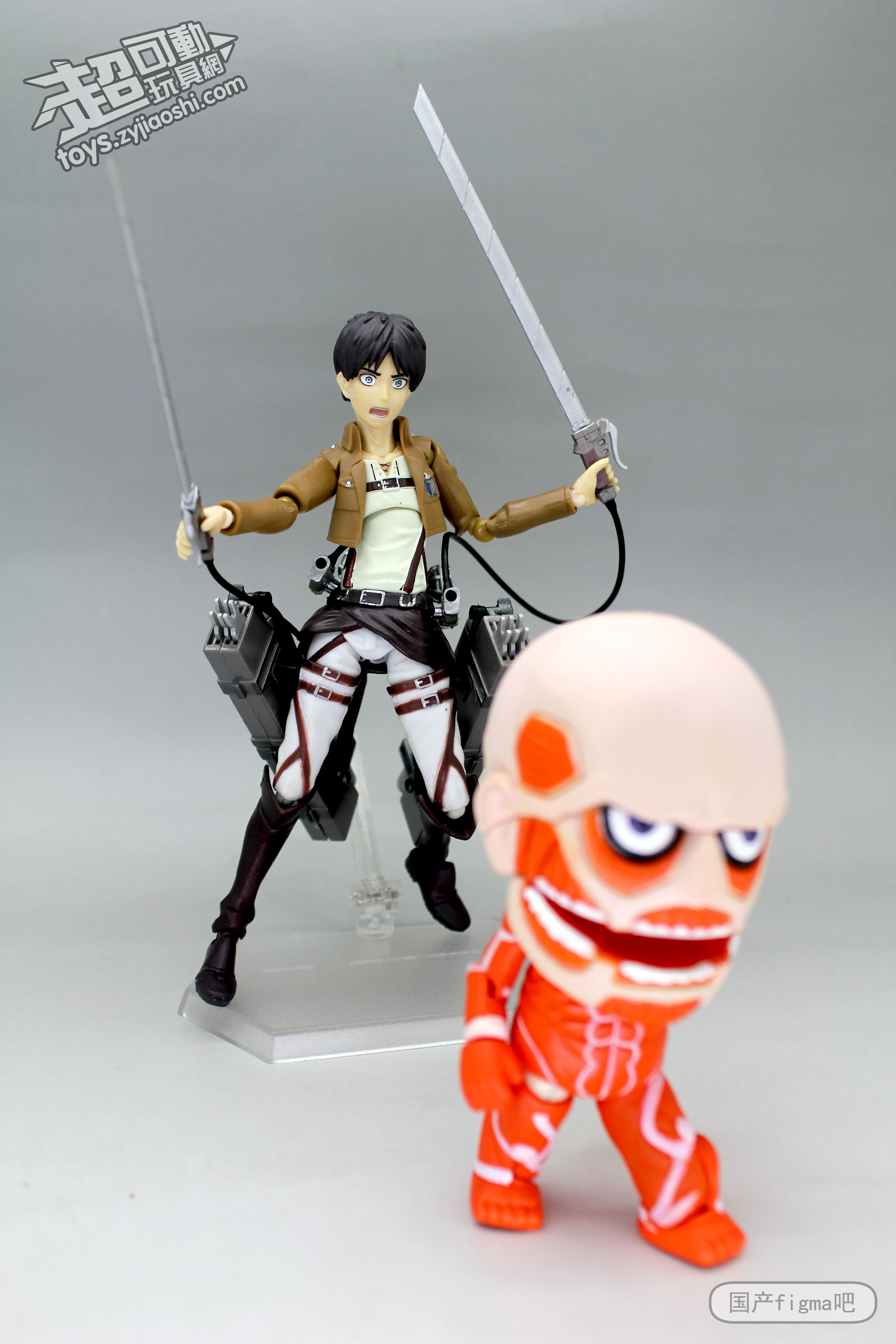 【掰玩具】figma 祖国版艾伦 进击的巨人