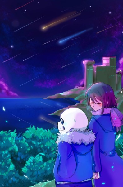 【undertale】传说之下精美人物图包 (frisk&sans2期)