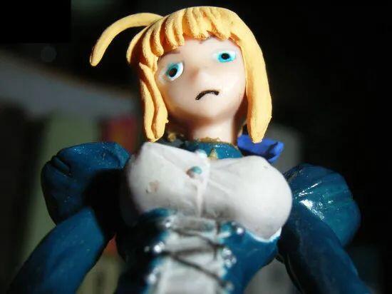 邪神手办2:官方认可 万民膜拜 大邪神saber再临 接受王的治愈吧 Fate/stay night - 哔哩哔哩