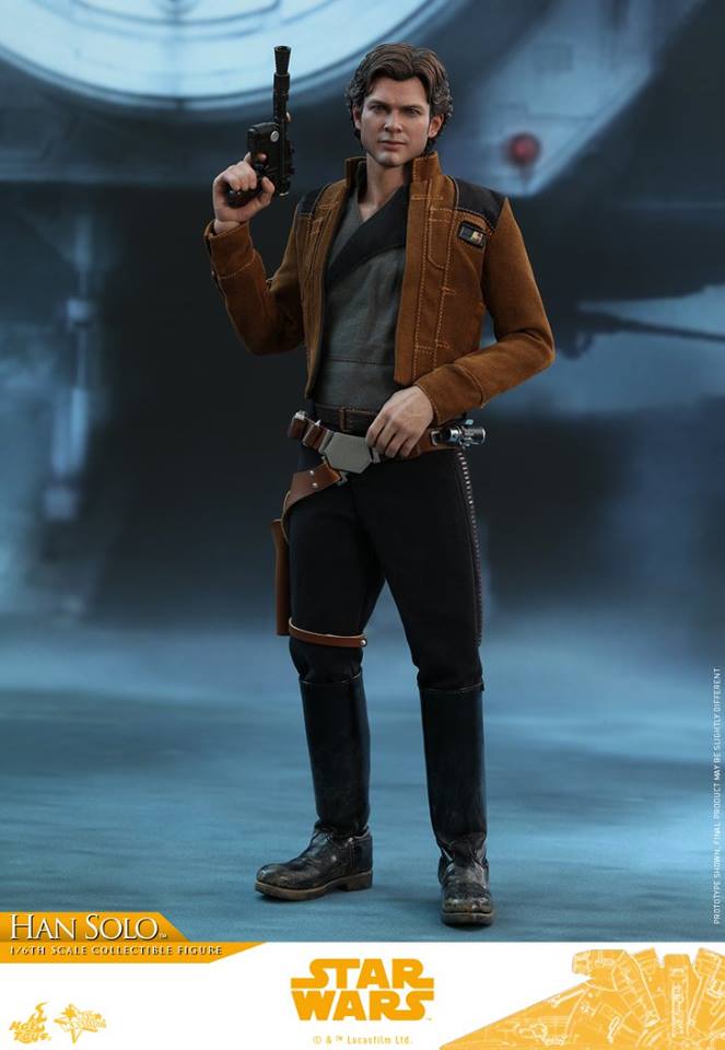 hot toys发布《游侠索罗:星球大战外传》1/6 汉·索罗(普通版 收藏级