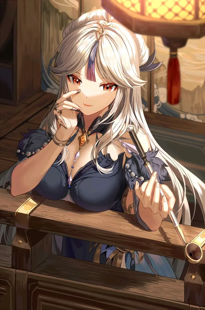 pixiv搬运|凝光【原神】同人美图分享 - 哔哩哔哩