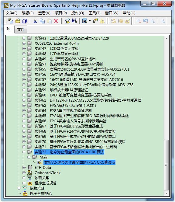 Labview fpga 72 fpga crc crc 32 crc 16 crc 8 
