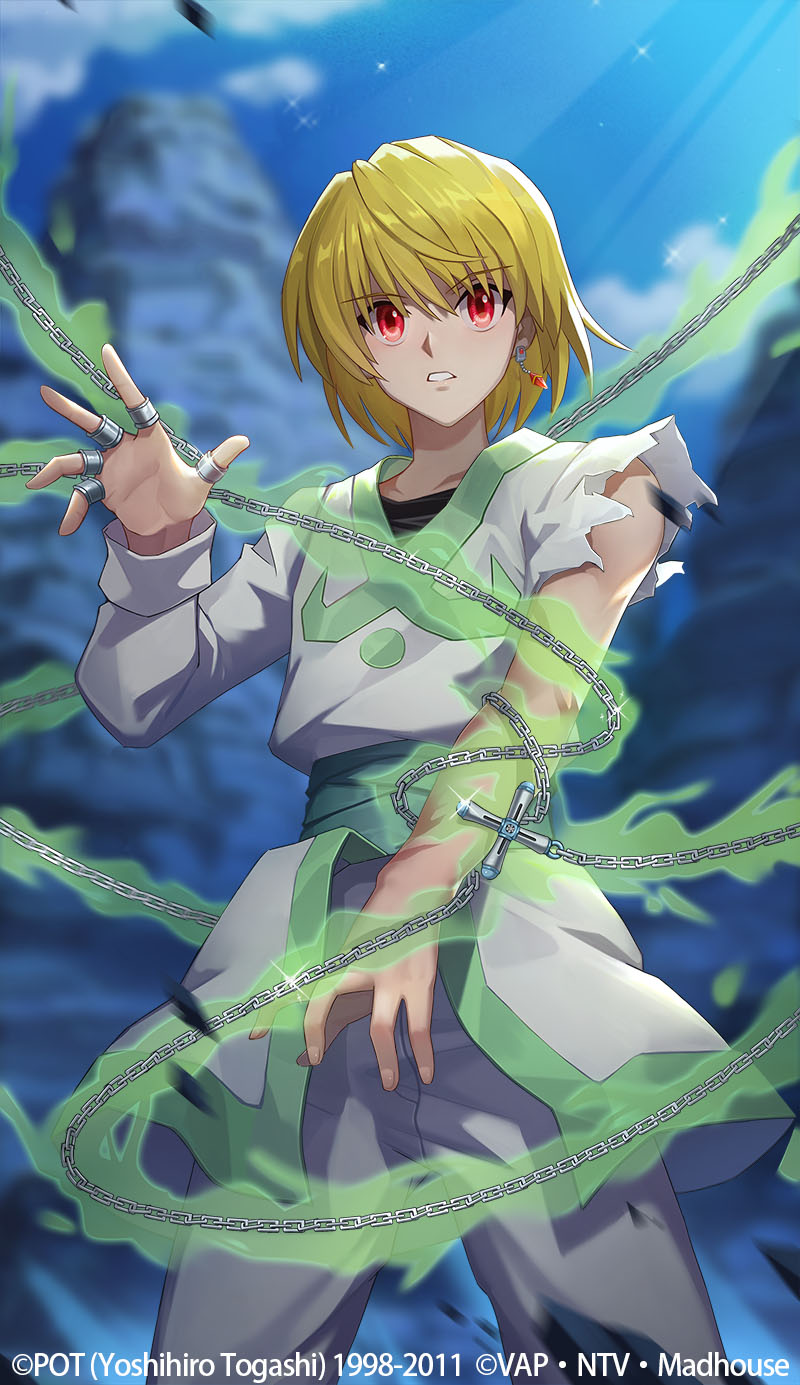 【爆料来了】《猎人×猎人》联动英雄-酷拉皮卡新皮肤:白色民族服饰重