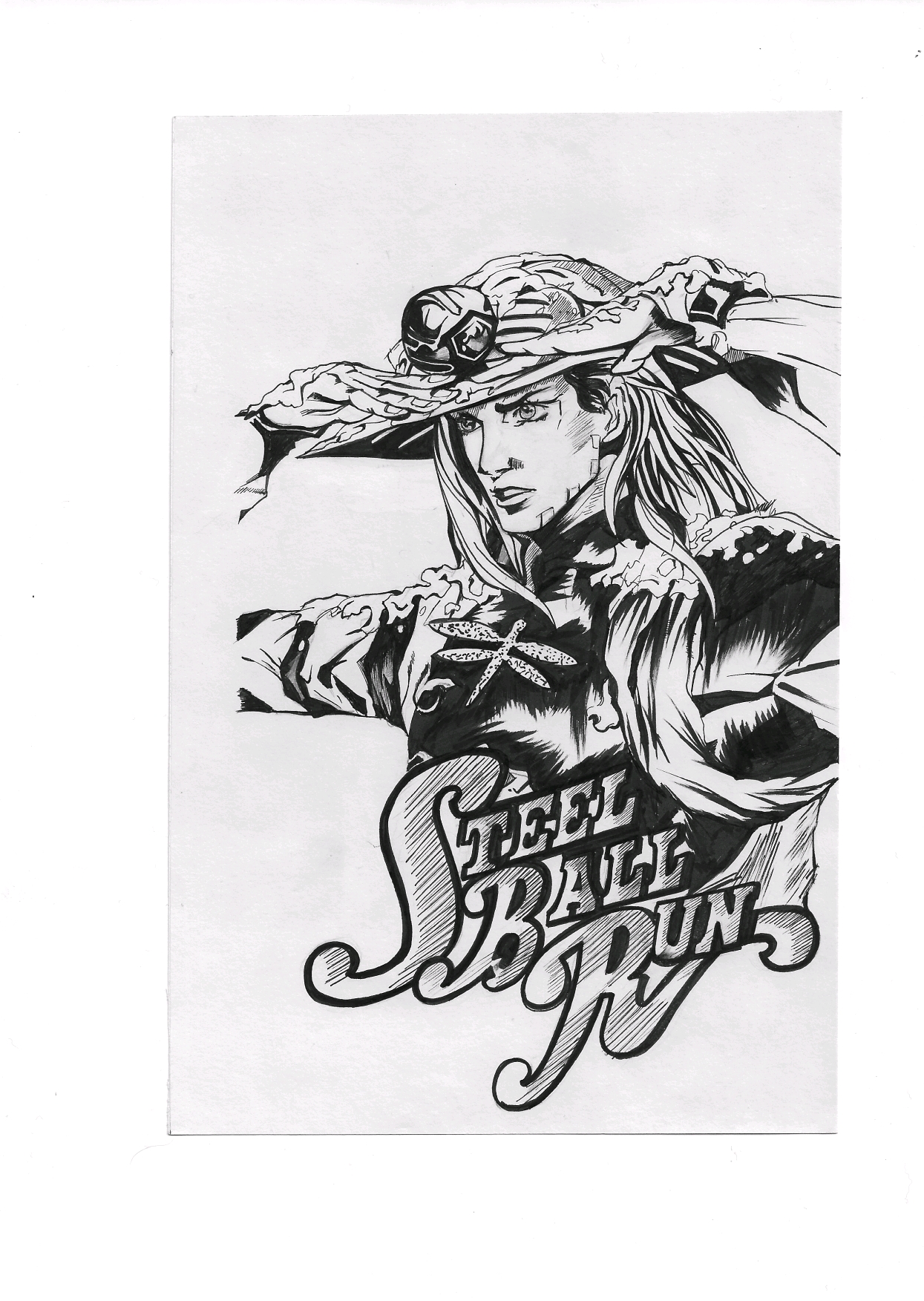 jojosbr杰洛作画过程