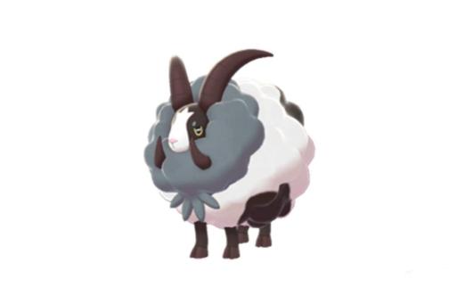 宝可梦图鉴832长长的角是用来求爱的毛毛角羊