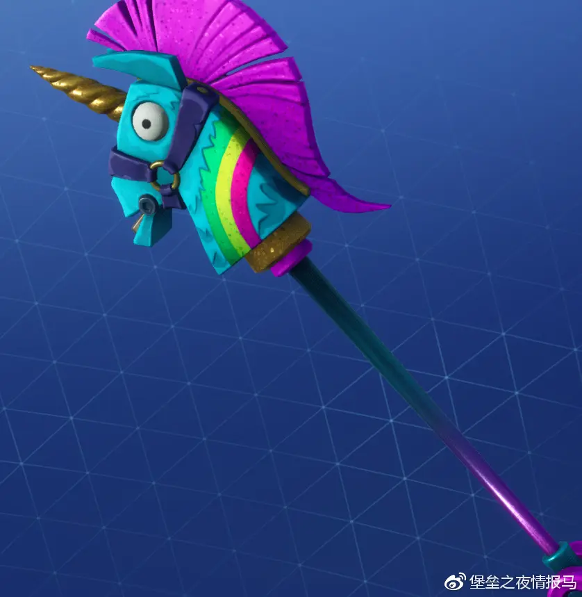 堡垒之夜,皮肤测评第三十三期,彩虹独角兽 彩虹马 综合得分9分!