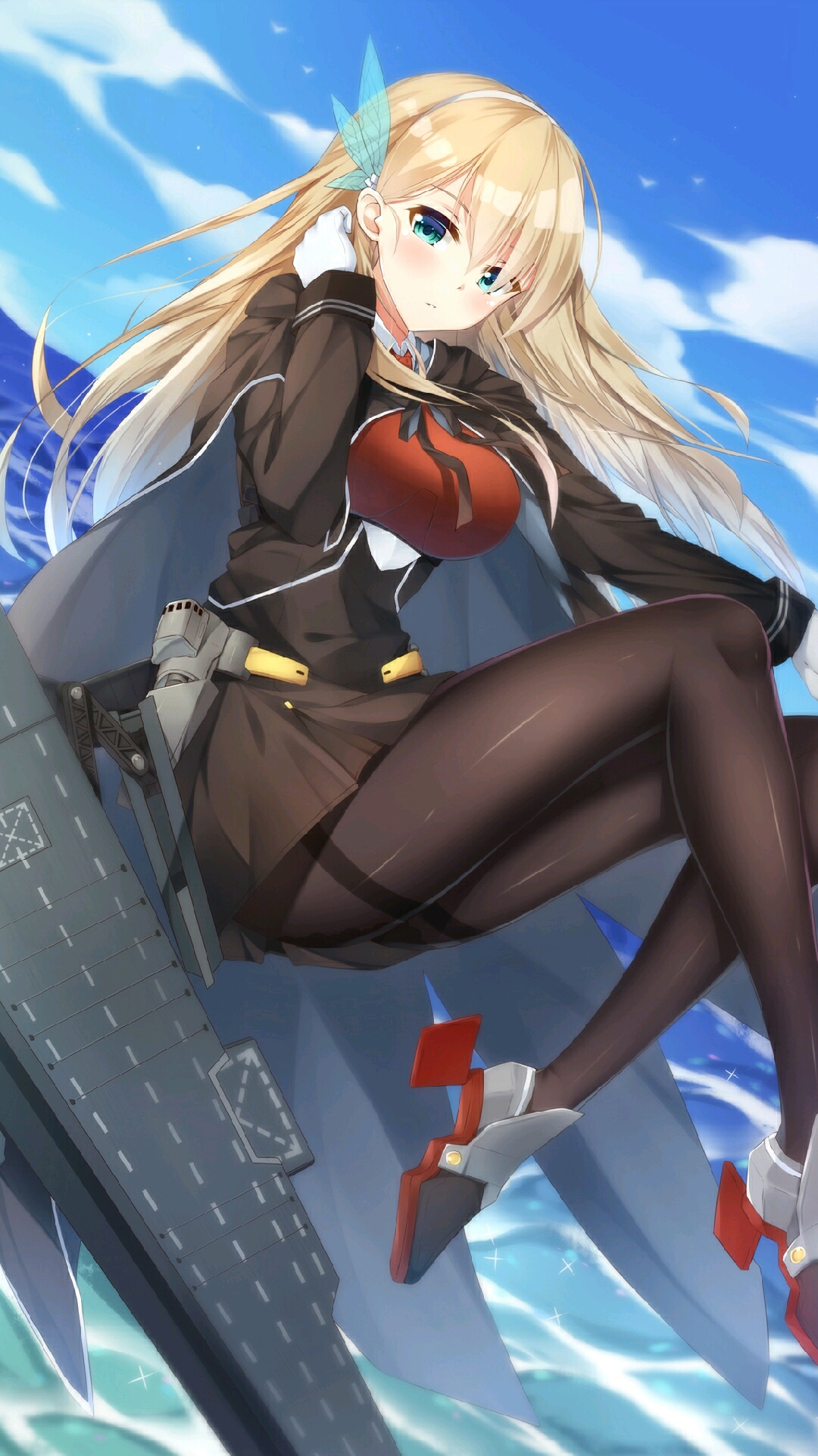 动漫  二次元中那些让你心动的穿黑色袜子的妹子!