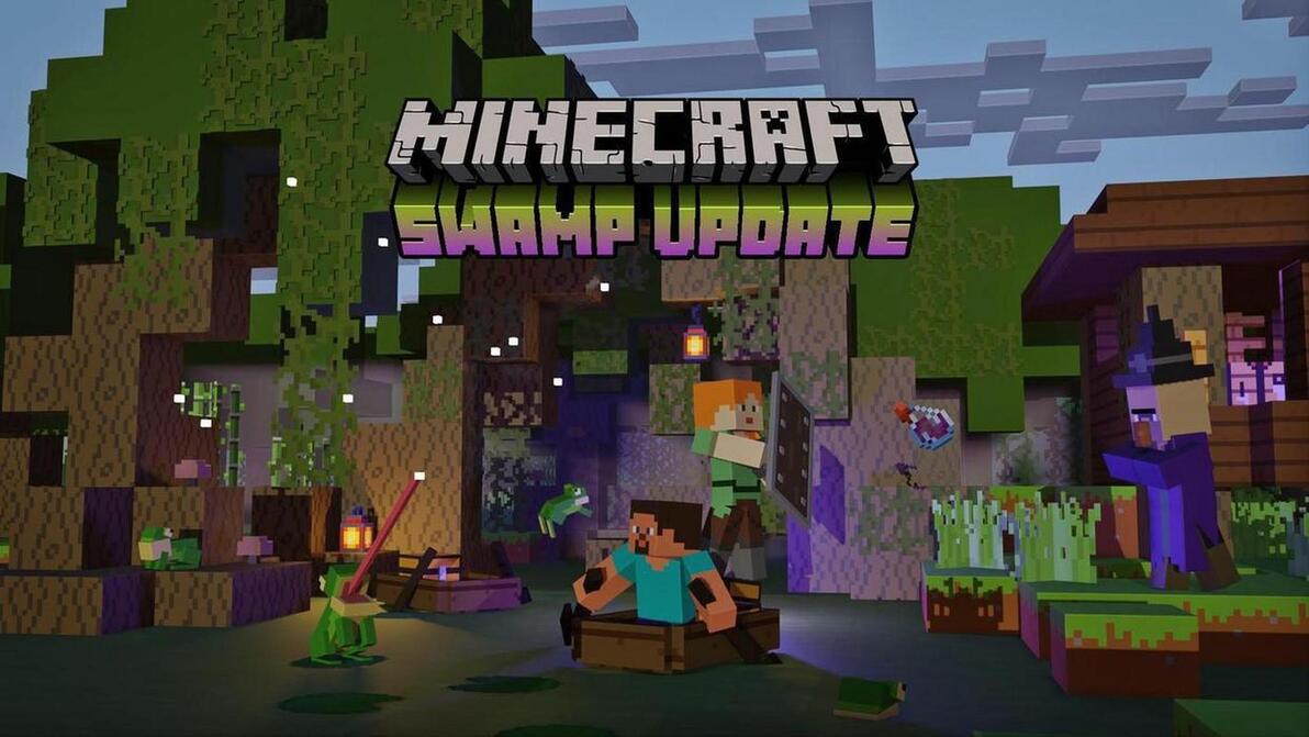 Minecraft经典壁纸大展览(第一部) - 哔哩哔哩