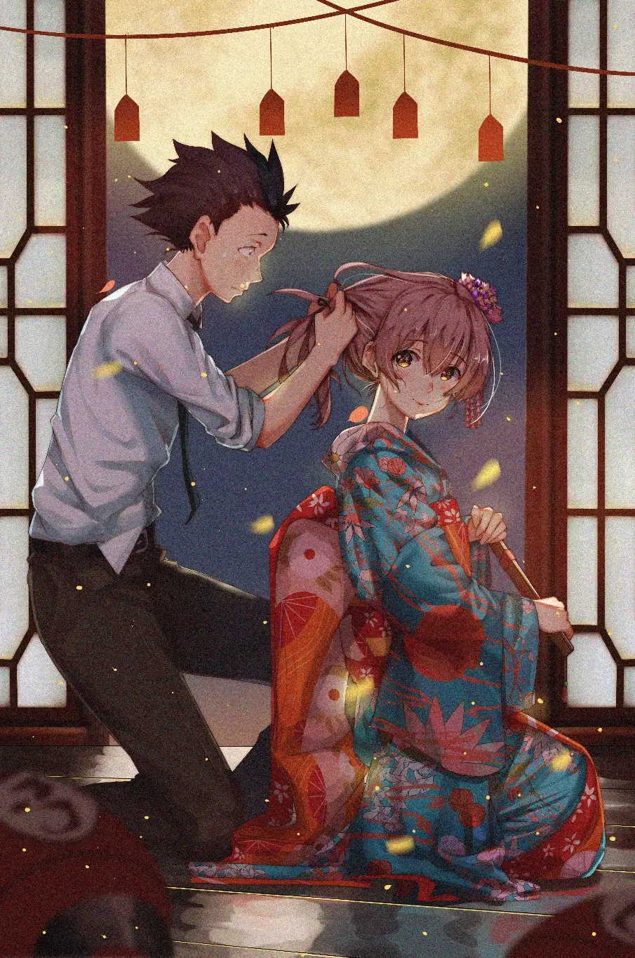 高清动漫壁纸 114 西宫硝子 常更 哔哩哔哩