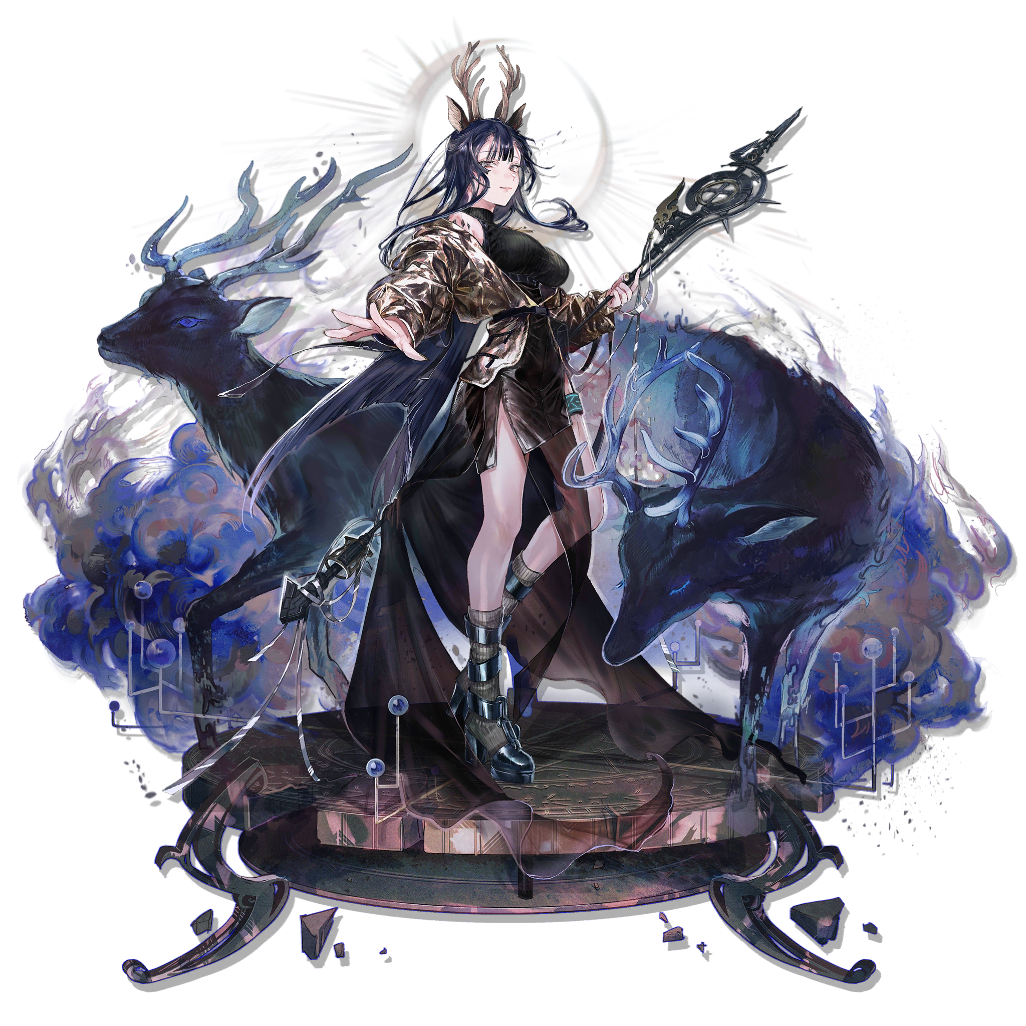 明日方舟高清立绘壁纸(黄铁行动)