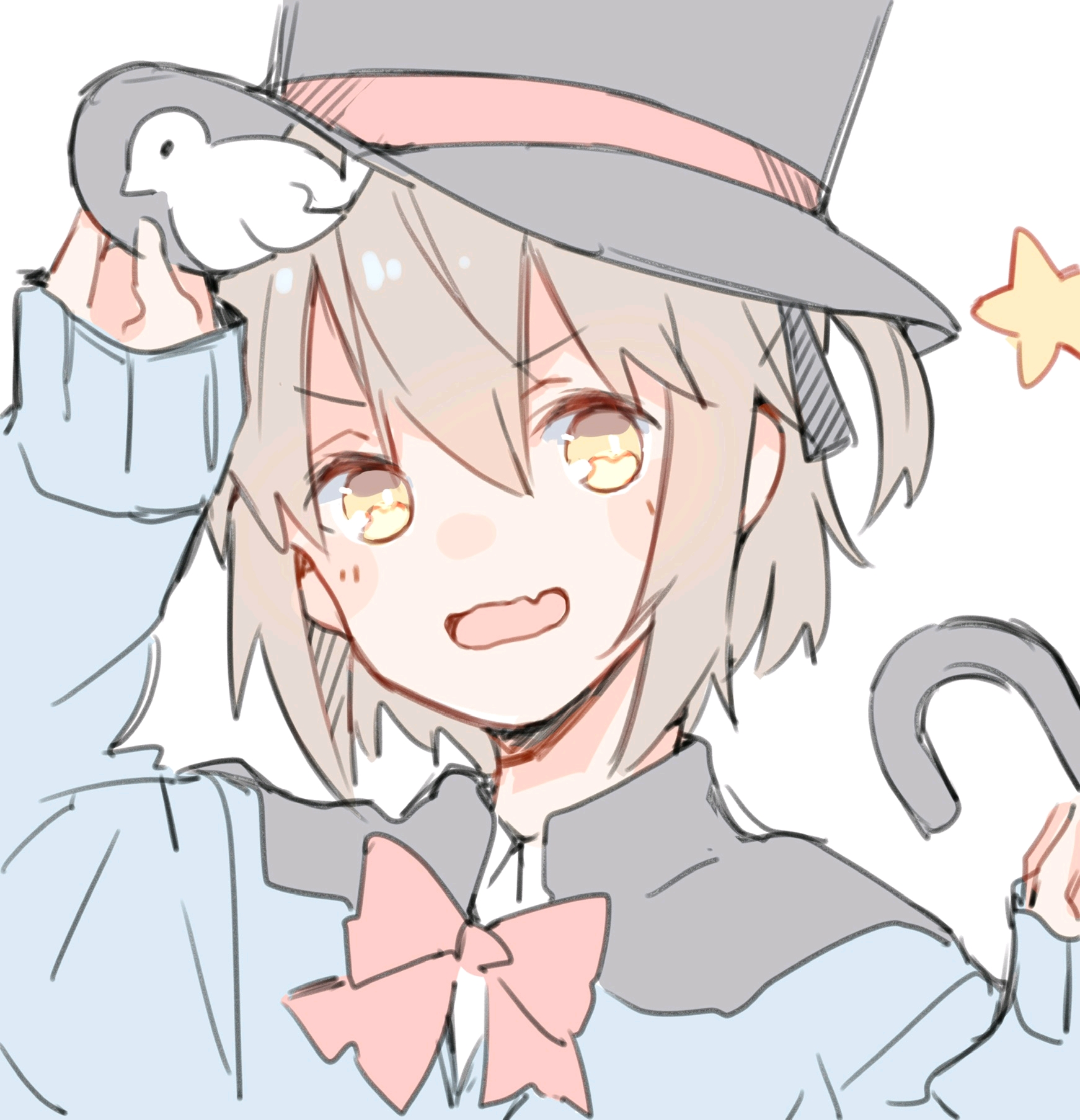 魔女之旅fishy的屑魔女插画