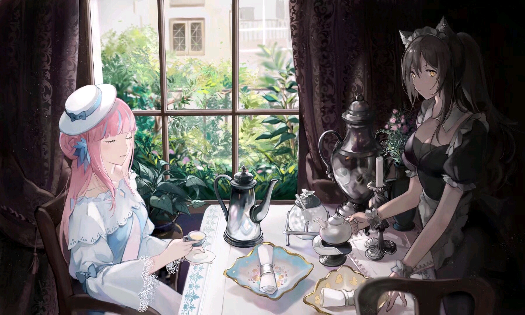 p站明日方舟图片搬运(黑锡)