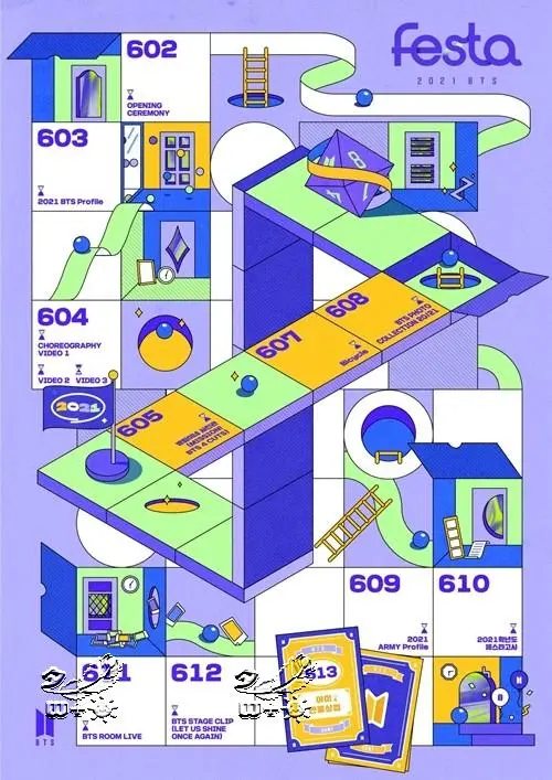 迎来出道8周年的防弹少年团 给a R M Y特别的礼物 21 Bts Festa 哔哩哔哩