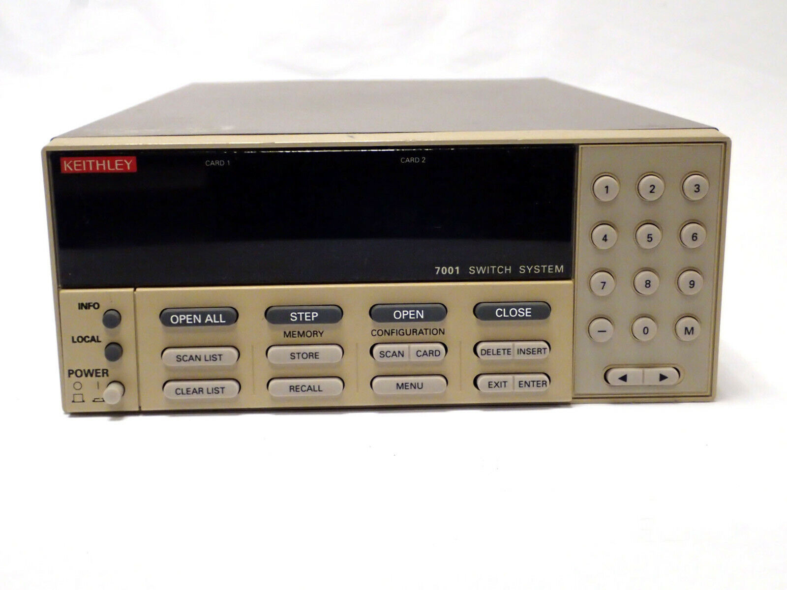 KEITHLEY 7001吉时利7001半机架开关控制主机 哔哩哔哩